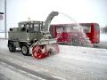 SAF helps the citizens of Serbia in clearing the snow